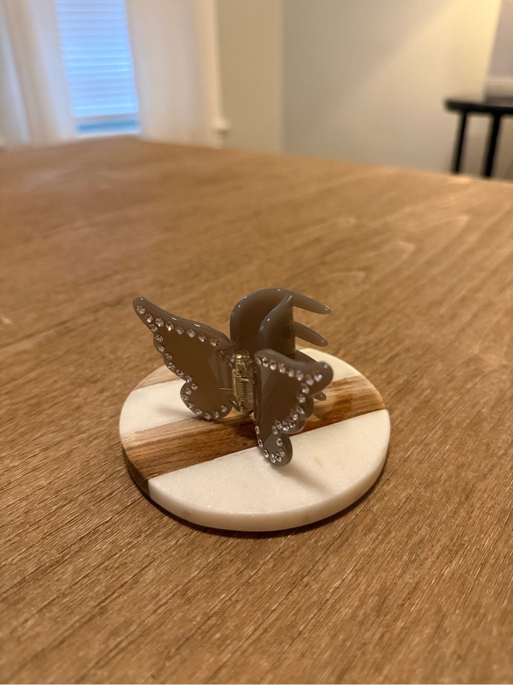Emi Jay Rhinestone Butterfly Clip